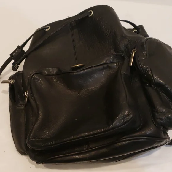 Genuine Leather Backpack Multi-functional Elegant unisex - Picture 11 of 16